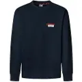 Pepe Jeans Pepe Jeanstil mænd. PM5800014 Sweatshirt Mason navy (S), Casual, Bomuld, Blå