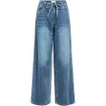 Object Bindebånd I Taljen Jeans Med Vide Ben