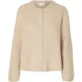 Selected Uldblanding Strikket Cardigan