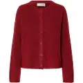 Selected Uldblanding Strikket Cardigan