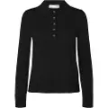 Selected 100% Merinould Strikket Poloshirt
