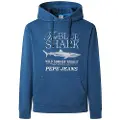 Pepe Jeans Pepe Jeanstil mænd. PM5800039 Sweatshirt Mali blå (L), Casual, Bomuld