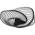 Alessi Frugtskål TRINITY 37 cm, sort, Alessi