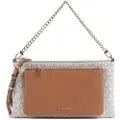 Michael Kors Michael Korstil kvinder. 32F5GJ6C8B Skuldertaske med monogram, beige, brun (OSFA), Casual, PVC