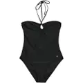 Gant Ganttil kvinder. 920004000 Sort slim fit badedragt (XS), Badetøj, Polyester, Bæredygtig
