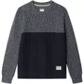 Pepe Jeans Pepe Jeanstil drenge. PB7000008 Pennie marineblå trøje (6Años= 104cm), Casual, Bomuld, børnetøj