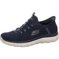 SKECHERS Skecherstil mænd. 232457 Slip-ins: Topmøder - High Range marine (40), Stof, 3-5 cm, Blonder, Casual, Blå