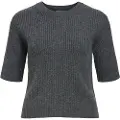 Object Ribbede Strikket Top
