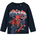 Name it Spiderman Top Med Lange Ærmer