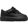 Nike Force 1 Low EasyOn-sko til babyer/småbørn - sort
