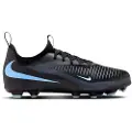 Nike Jr. Phantom 6 Low Academy-fodboldstøvler til flere typer underlag - sort