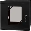 Stalflex Wall Rack 10" 6u Glass Door