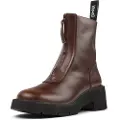 Camper Campertil kvinder. K400776-007 Milah brune ankelstøvler i læder (37), 5-8 cm, Lynlås, Casual