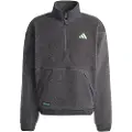 Adidas Mercedes-amg Petronas Formula One Team Premium Fleece Halv Lynlås Sweatshirt