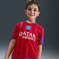 Nike Paris Saint-Germain 2025/26 Stadium Third Nike Dri-FIT Total 90 Replica-fodboldtrøje til større børn - rød