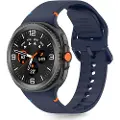 Tech-Protect Samsung Galaxy Watch8/Watch8 Classic Tech-Protect silikonerem - 40mm/44mm/46mm - Stormblå