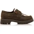 Mustang Mustangtil kvinder. 55270 Brune Lenoz-loafers (36), Fast, Blonder, Casual, Dyreprint