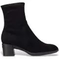 Wonders Wonderstil kvinder. H-6706 Reghost 06 ankelstøvler i læder, sort (37), 3-5 cm, Lynlås, Casual