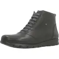 Fluchos Fluchostil kvinder. F0356_SUGA_2NEG Ankelstøvler i læder Susan F0356 sort (35), 1-3 cm, Lynlås, Casual