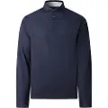 Hackett London Hackett Londontil mænd. HM5500015 Polo Multi Trim navy (XXL), Casual, Bomuld, Klassisk, Lange ærmer, Blå