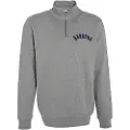 Barbour Barbourtil mænd. MOL0640 Sweatshirt Cotes Half-Zip grå (XXL), Casual, Bomuld