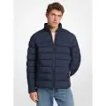 Michael Kors Michael Korstil mænd. MC67995 Quiltet jakke Baxter navy (L), Casual, Nylon, Blå