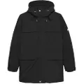 Tommy Hilfiger Tommy Jeanstil mænd. DM0DM22251 Parka Relax sort (S), Casual, Bæredygtig, Genanvendt nylon