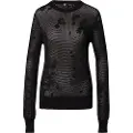 G-Star G-Startil kvinder. D27724-B754-6484 Pointelle-jumper sort (XL), Casual, Viscose