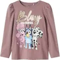 Name It Mini Bluey Top Med Lange Ærmer