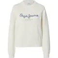 Pepe Jeans Pepe Jeanstil kvinder. PL7000024 Caprice-jumper off-white (XL), Hvid, Casual, Bomuld