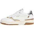 Pepe Jeans Pepe Jeanstil kvinder. PLS000004 Chester Snake Leather Sneakers hvid (40), Læder, Fast, 1-3 cm, Blonder, Casual