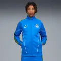 Puma Manchester City KING Anthem Jacket Men, Clothing, Hyperlink Blue/Pro Green, S