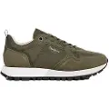 Pepe Jeans Pepe Jeanstil mænd. PMS400001 Ari Soft sko grøn (42), Læder, Fast, Blonder, Casual