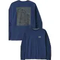 Patagonia Strataspire Responsibili Langærmet t-shirt blå