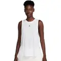 Jordan Sport Diamond-tanktop til kvinder - hvid