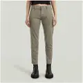 G-Star G-Startil kvinder. D25257-C106-C982 Brune Kate Boyfriend Chino-bukser (31/34), Casual, Økologisk bomuld, Bæredygtig