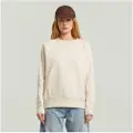 G-Star G-Startil kvinder. D21253-C235-1603 Premium Core 2.0 sweatshirt i beige (XXS), Casual, Økologisk bomuld, Bæredygtig