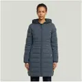 G-Star G-Startil kvinder. D26955-D518-H392 Foundation vatteret frakke blå (XXL), Casual, Polyester