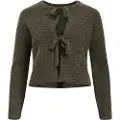 Object Croppet Vendbar Cardigan