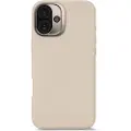 Decoded Leather Backcover Iphone 16 Plus Grå