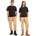 Timberland Timberlandunisex. TB0A5QQT0011 Lille Linear Logo T-shirt sort (XXS), Casual, Bomuld, Korte ærmer