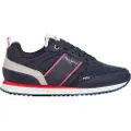 Pepe Jeans Pepe Jeanstil drenge. PBS400001 Dublin Clue navy træningssko (40), Fast, Blonder, Casual, Blå, børnetøj