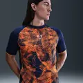 Nike Kortærmet Nike Academy+ Dri-FIT-fodboldtrøje til mænd - blå