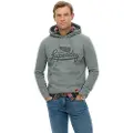Superdry Heritage Brand Relaxed Fit Hættetrøje