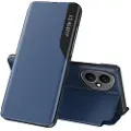 Mtp Products Honor 400 Smart Clear View Flip Cover - Blå