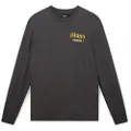Deus Ex Machina Deus Ex Machinatil mænd. DMF258307 Momento Ls T-shirt grå (L), Casual, Bomuld, Lange ærmer