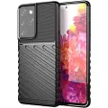 Mtp Products Thunder Series Samsung Galaxy S21 Ultra 5G TPU Cover - Sort