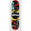 Almost Scum Punk Hyb 8" Skateboard deck rød