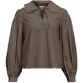 Object Peter Pan-krave Bluse