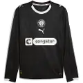 Puma FC St. Pauli 25/26 Long Sleeve Third Jersey Men, Sport, Black/White, 3XL